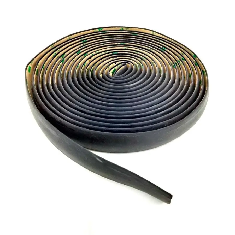 

Universal 5M Rubber Sealing Strip Black For Car Front & Rear Windshield Sunroof