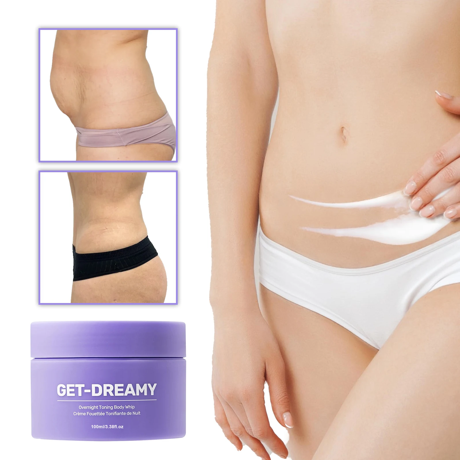 Body Lotion Deep Moisturizing Skin Essence Cream - Helps Target That Works While You Sleep The Appearance Of Loose Skin