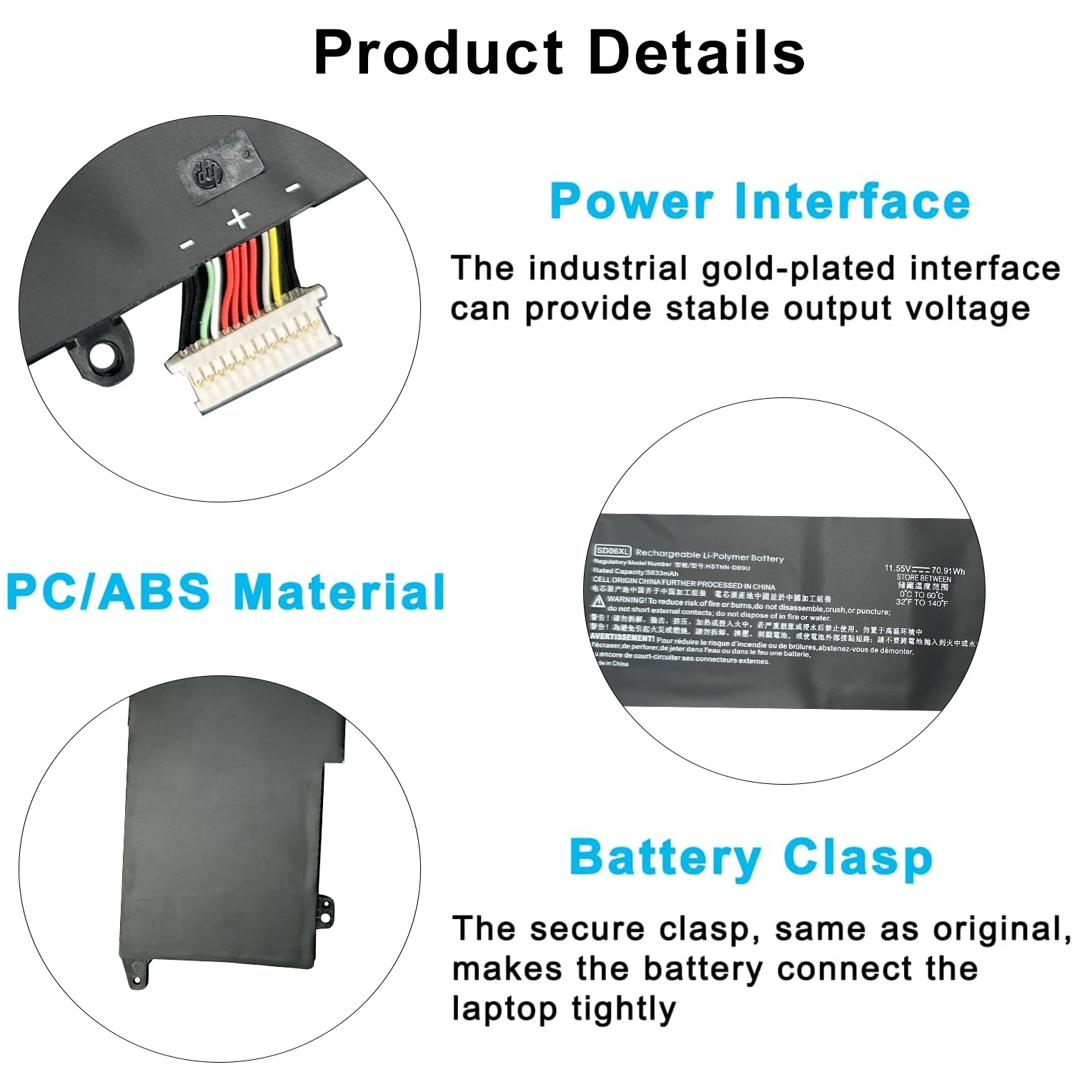 SD06XL L84392-005 Laptop Battery For HP Omen 15-ek 15-en 15-ek0013dx 15-en0023dx 15-en1075cl 15-en0xxx L84356-2C1 HSTNN-DB9U