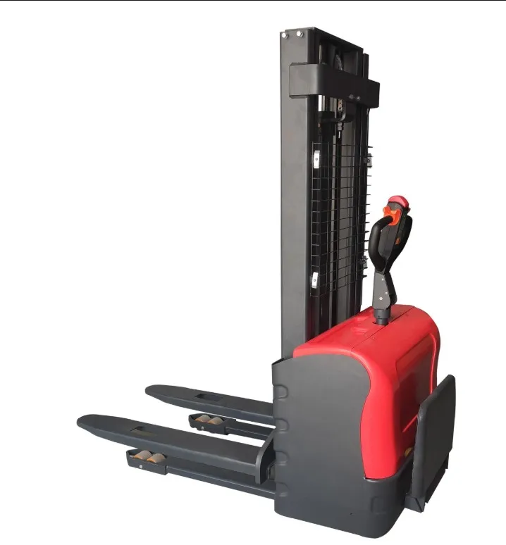 Fast Shipping CDDB Full Electric Stacker 2000kg Walking Forklift DC Power Rough Terrain Use Horizontal Standing Customized