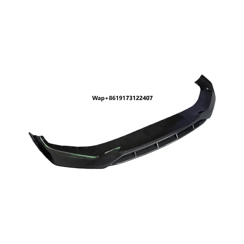 

High Quality ALN Style Dry Carbon Fiber Front Lip Front Bumper Lip Front Bumper Spoiler for 5 Series G30 G38 2021-2023