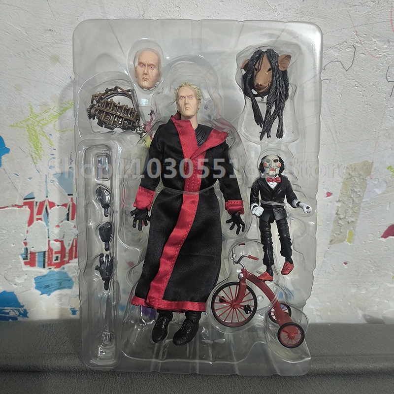 Movie Toy Figure Saw Jigsaw Red Robe Action Figure Black Robe GK Statue Manga Deluxe Figure Anime Collection Model Birthday Gift - view 4