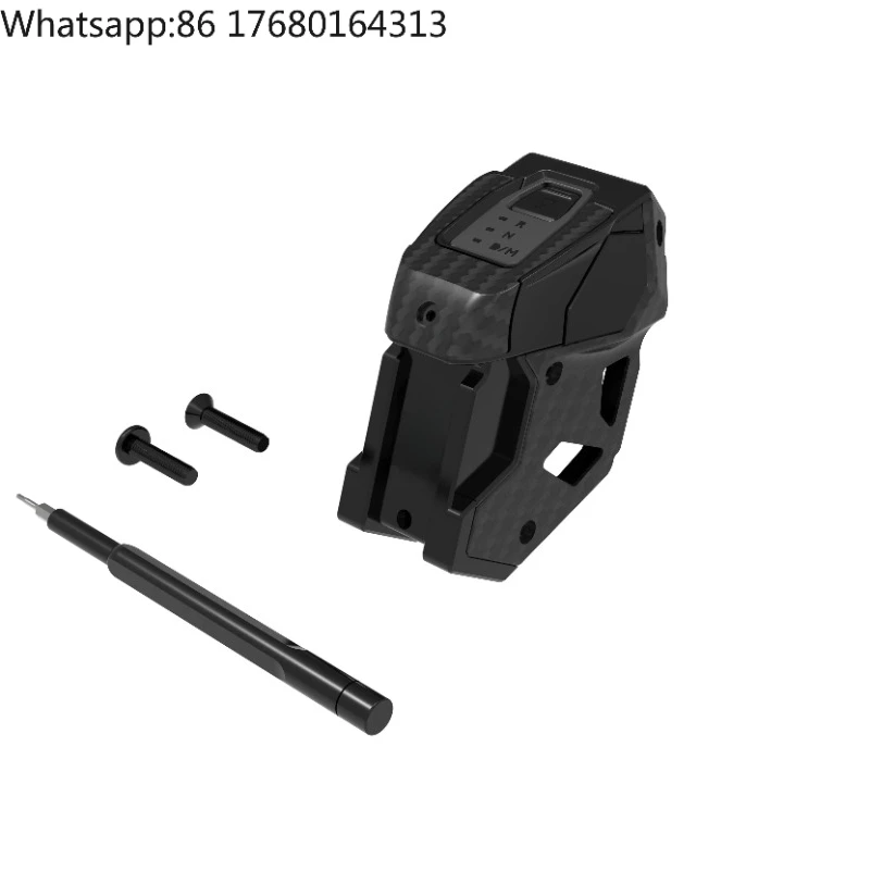 For Hot Selling Carbon Gear Stick Black Aluminium Alloy Off-road Vehicle Modification Shockproof Car Interior Accessory