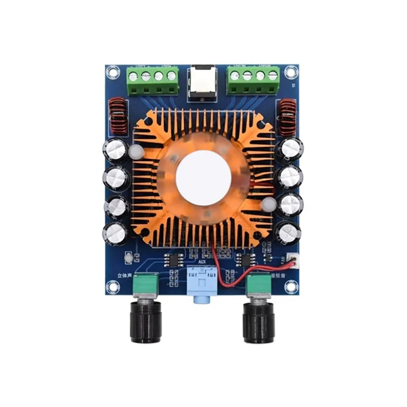 Placa amplificadora de áudio JABS-XH-A372 tda7850 quatro canais 50w * 4 amplificador subwoofer estéreo de carro hifi amplificador baixo home theater