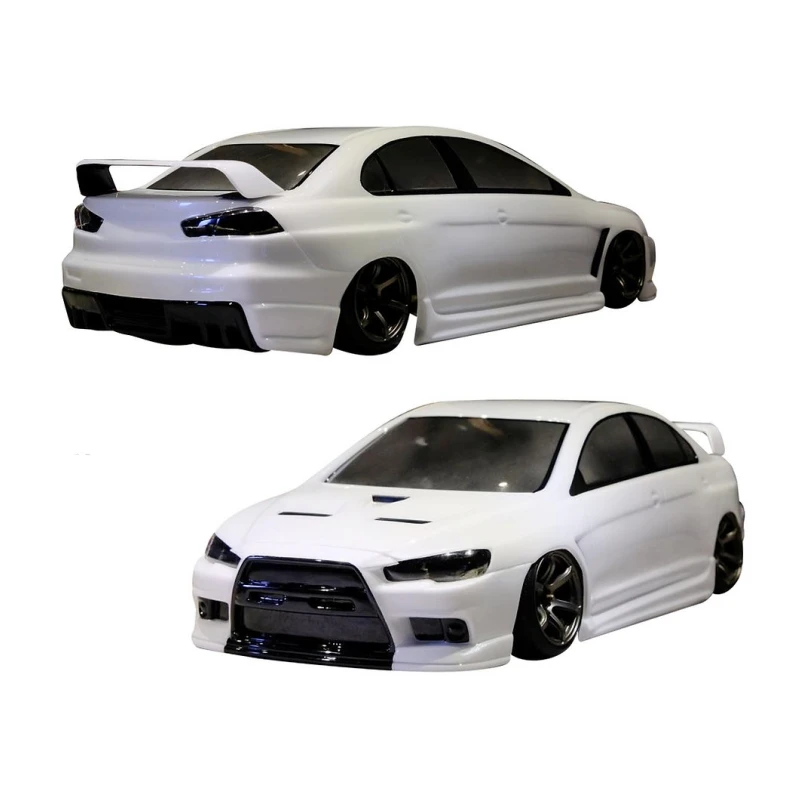 Evolution X Decal Sheet body sticker for RC Drift car 1/10 Lancer Evcolution X Clear lexan body shell