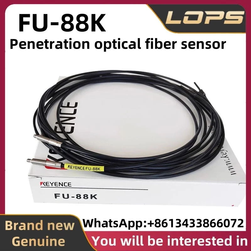 FU-88K KEYENCE Penetration optical fiber sensor; consult for details