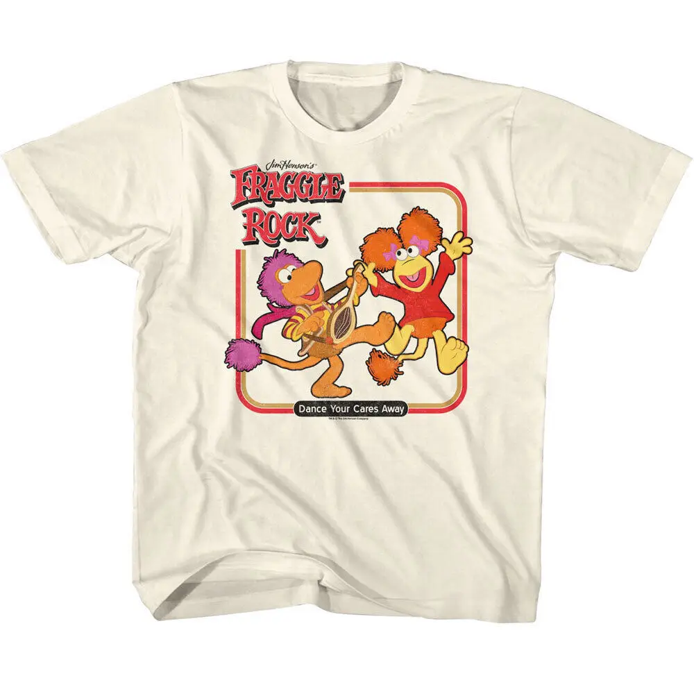 Camiseta de baile de Rock para niños, camisa de Minstrel, cuida lejos, canto, Jim Henson