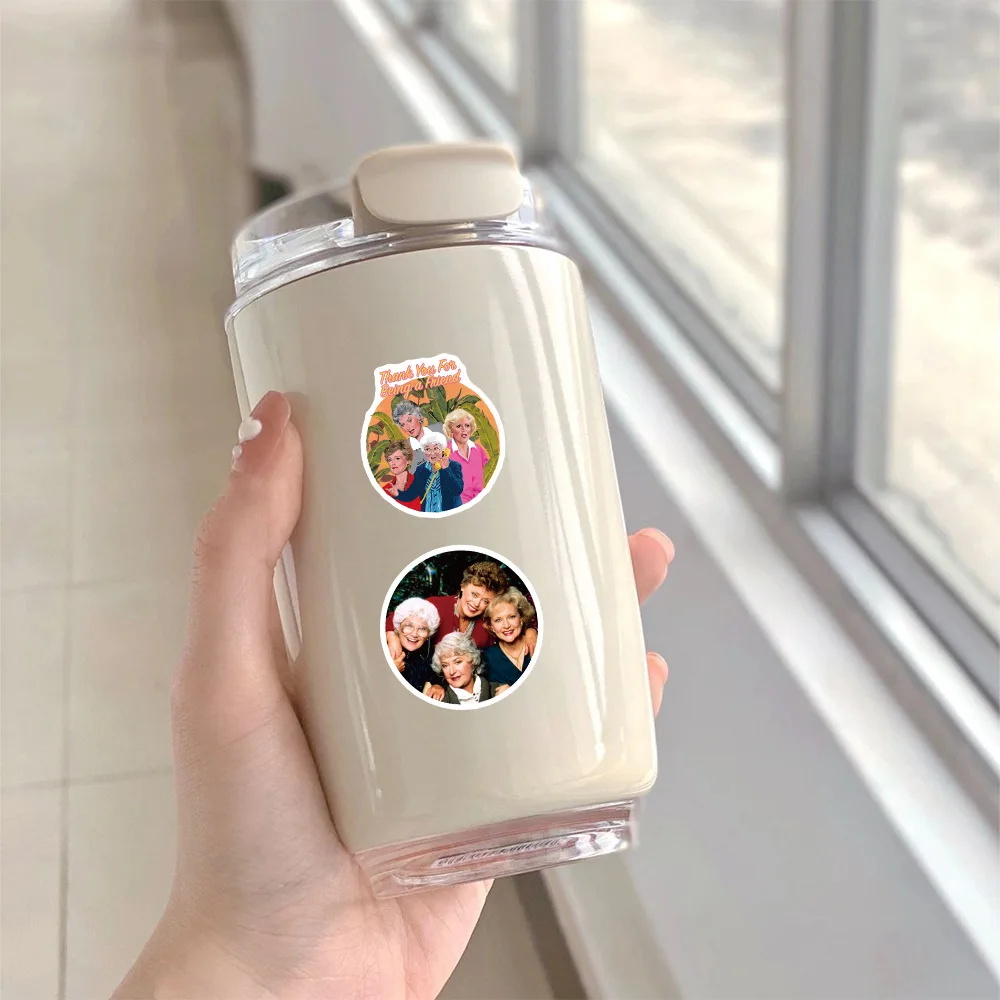 10/50PCS  TV SHOW The Golden Girls Sticker DIY Phone Laptop Luggage Skateboard Guitar Helmet Phone Graffiti Decals Fun for Kid