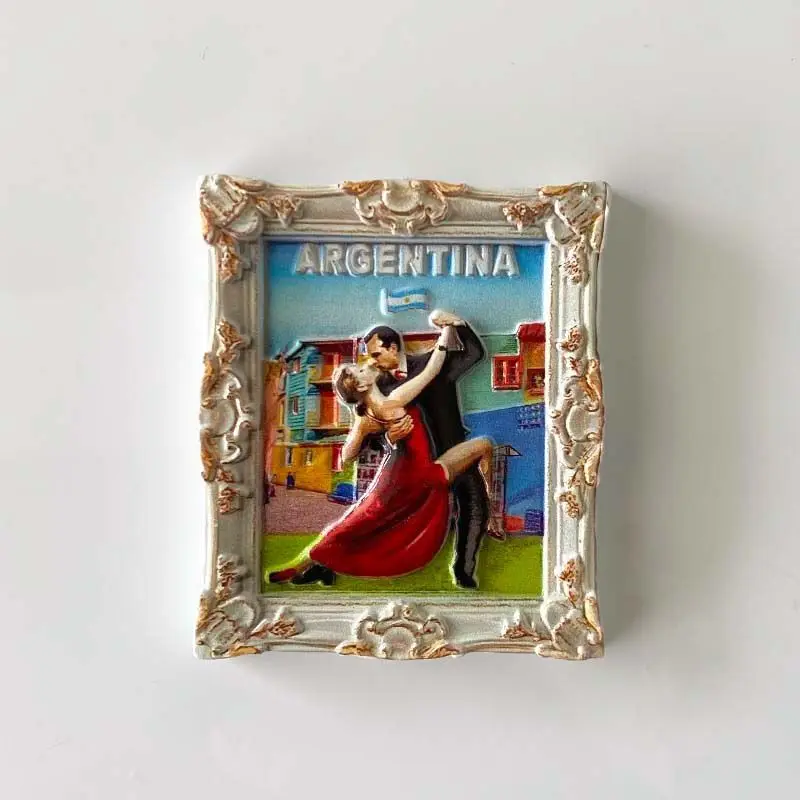 Argentina Buenos Aires Dancer 3D Fridge Magnet World Travel Home Decoration Souvenir