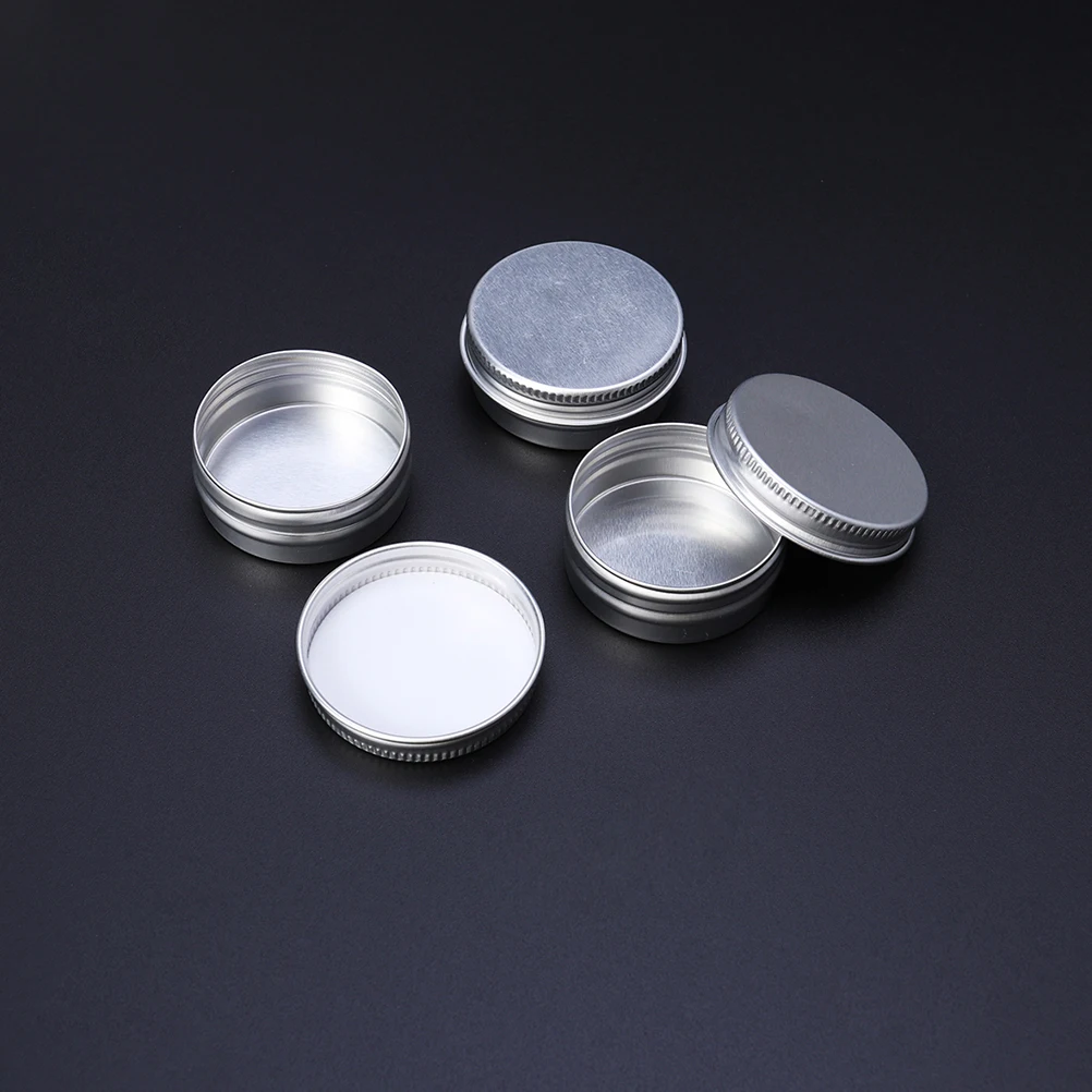 

12pcs Aluminum Boxes Cream Jars Lightweight Travel Empty Bottles For Teas Spices Oils Herbs Medication Samples Mini