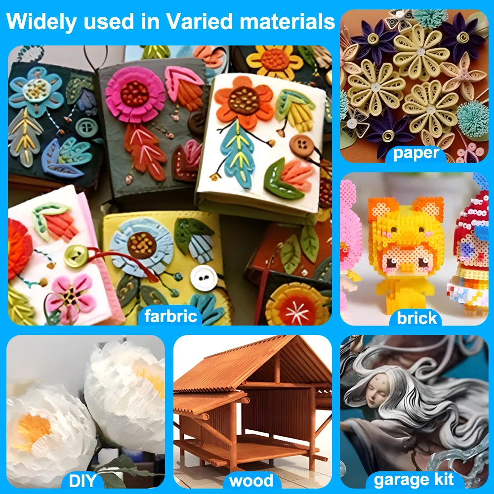 500ML Liquid Alcohol Glue Adhesive Strong Scrapbooking Fabric Craft Super Textile Clothing Miniature Models Plastic Wood Repair