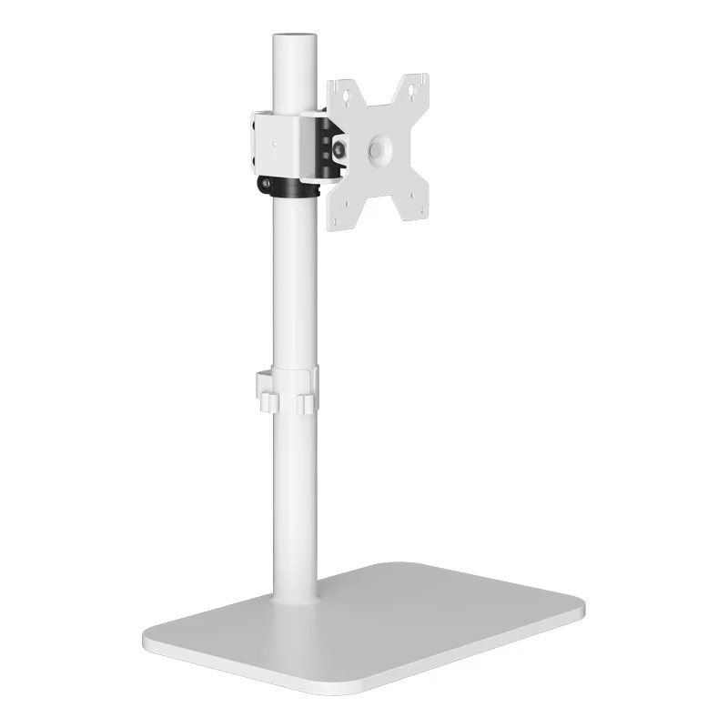 

Single Monitor Arm Monitor with base Monitor Stand Type Height swivel Adjustable White 14~43 inches up to 15KG suporte monitor