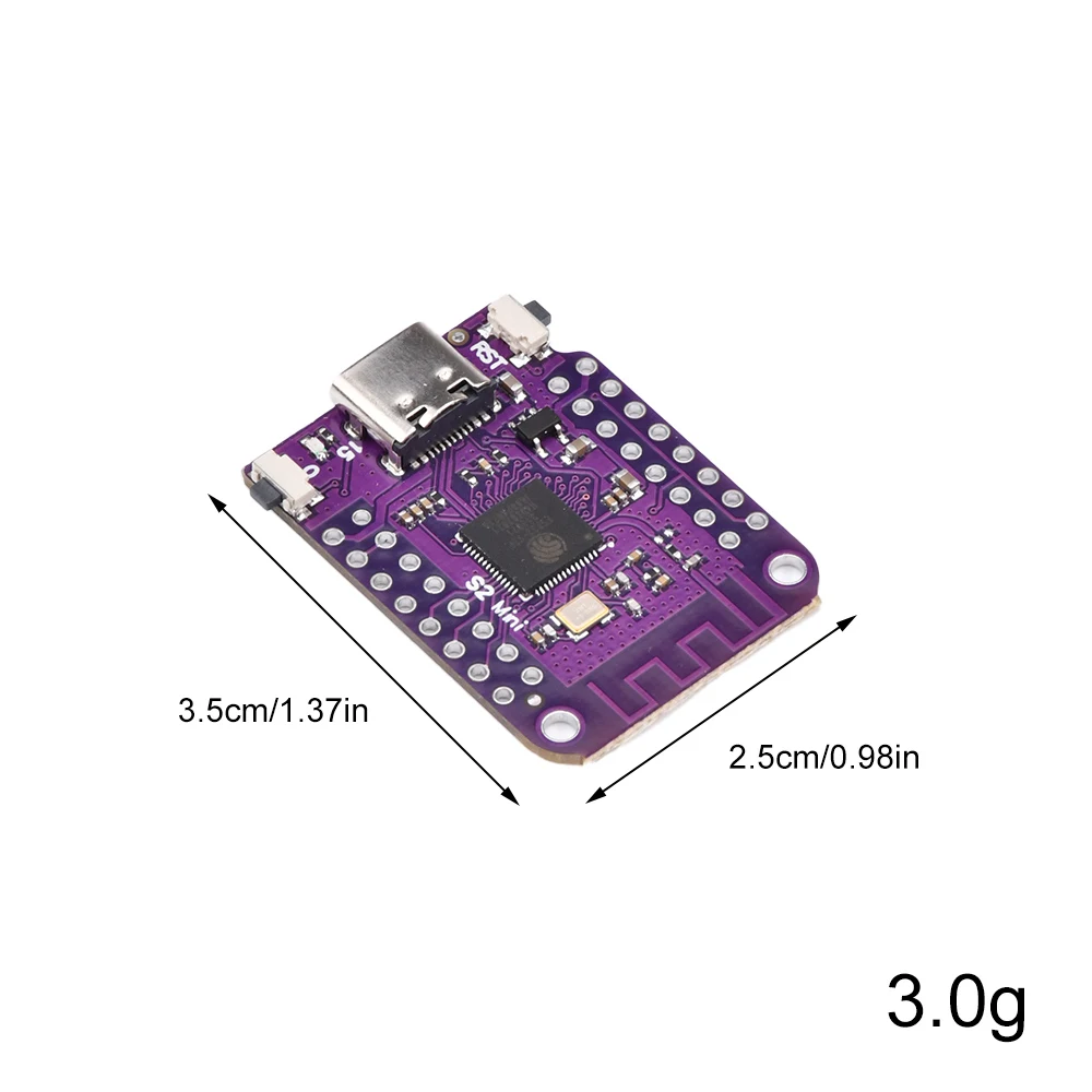 ESP32 S2 Mini Modulo WiFi ESP32-S2 4MB Flash Type-C Connect Scheda di sviluppo Internet delle cose compatibile con MicroPython