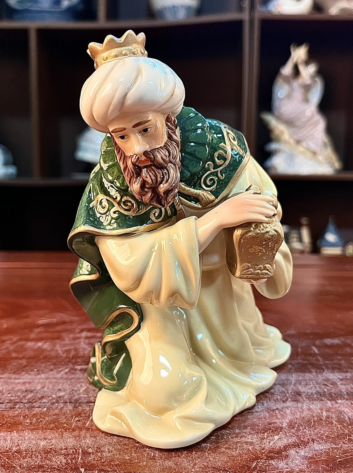 

Художественная коллекция Owell, расписные керамические фигурки в стиле вестерн, скульптура, фарфоровые католические фигурки, украшения для дома, церковные подарки