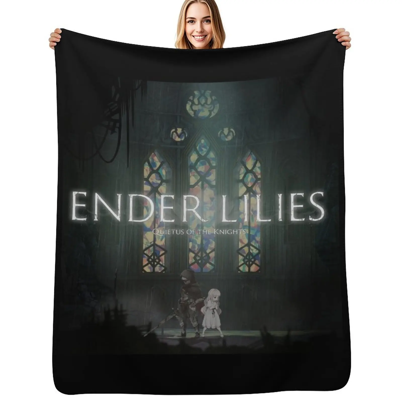 

ENDER LILIES QUIETUS OF THE KNIGHTS Throw Blanket Stain Resistant Cozy Warm Blanket