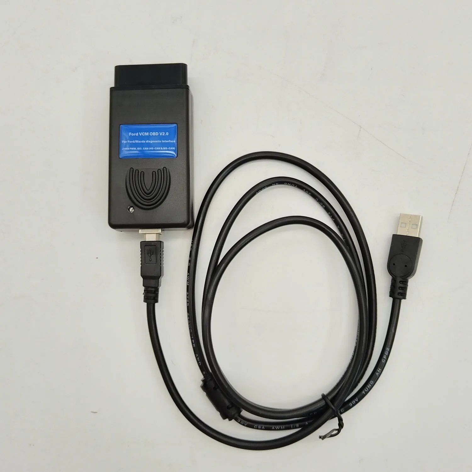 OBDOK For FoCOM Fo-rd VCM OBD V2.0 OBD2 Scanner For Ford For Mazda read and clear DTC ECU Test Key Program Win XP Vista 7 8