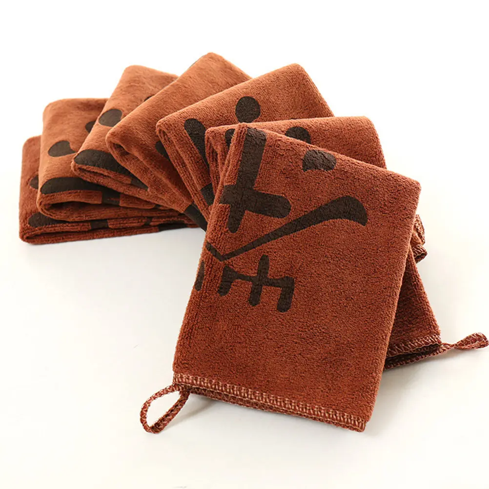 Microfiber Tea Towels Printed Super Absorbent Quick Drying Baking Cooking Cloth for Kitchen Hotel Restaurant Table Liners
