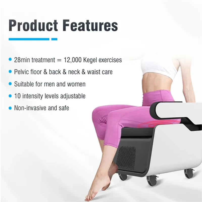 Salon Beauty Machine Ems Pelvic Floor Massage Portable Device Chair Incontinence RF Magic Chair For Pelvic Floor Treatment