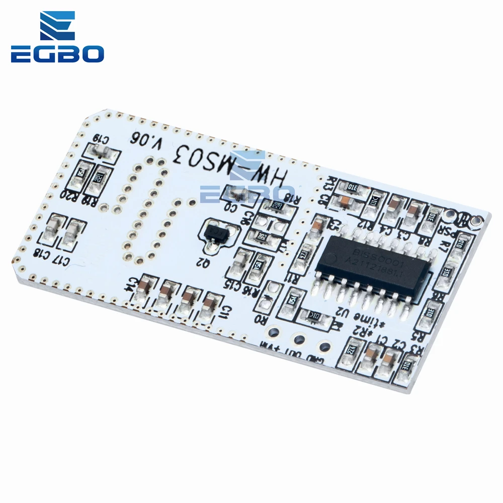 High Performance Motion Sensor Module Radar Motion Sensor HW-MS03 2.4GHz to 5.8GHz Microwave Radar Sensor Module for Arduino