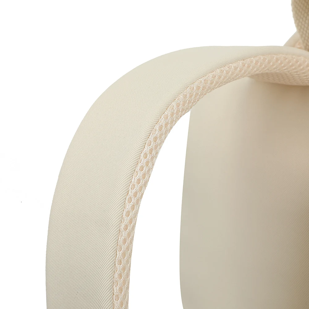 College-Student Rucksack wasserdichte Leinwand solide Bücher Tasche Männer Frauen einfache Reise Rucksäcke Schuljunge Mädchen 16-Zoll-Laptoptaschen – Detail 7