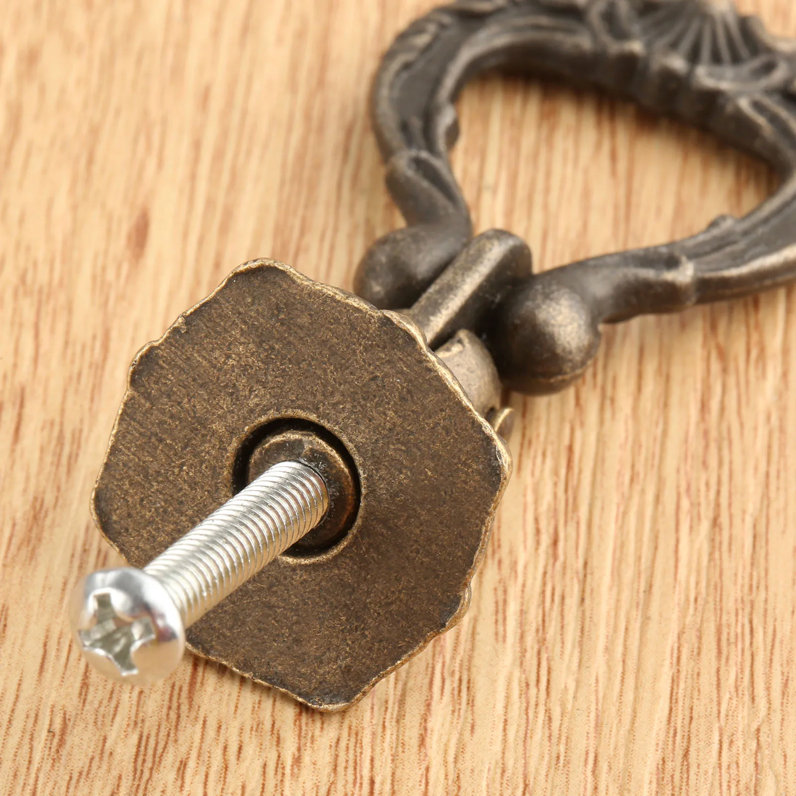 1pc Pull Knob 22*50mm Single Hole Furniture Handle Wooden Box Case Knobs Kitchen Cabinet Drawer Cupboard Pull Handles