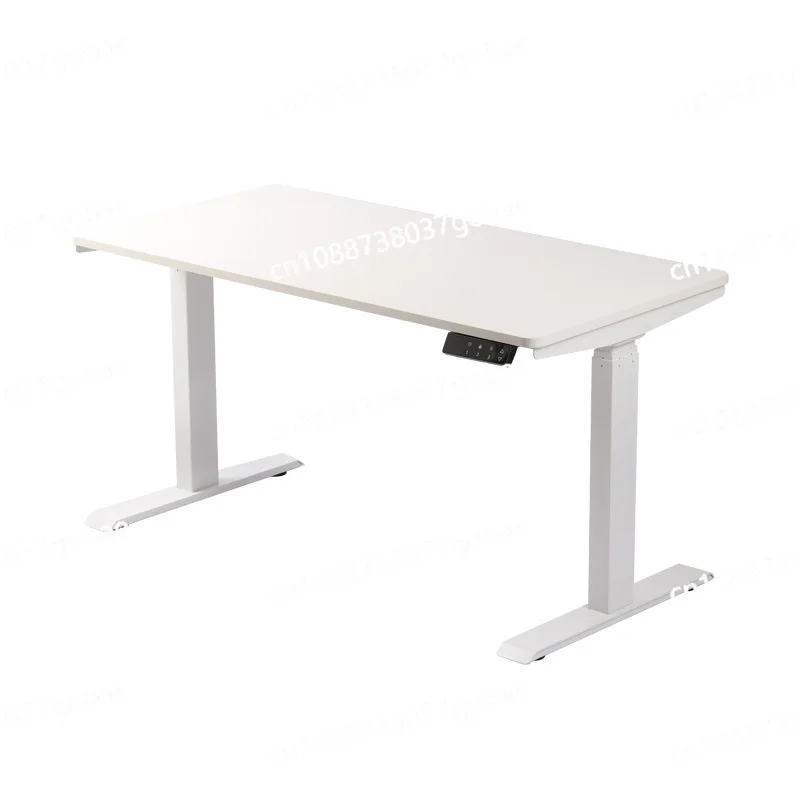 

Электрический подъемный стол для домашнего компьютера, белый офис, учебный подъемный стол, стойка