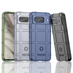 For Funda Google Pixel 8 Case Google Pixel 6A 7A 6 7 8 Pro Cover Housing Shockproof Armor Rubber Anti-Slip Phone Back Case