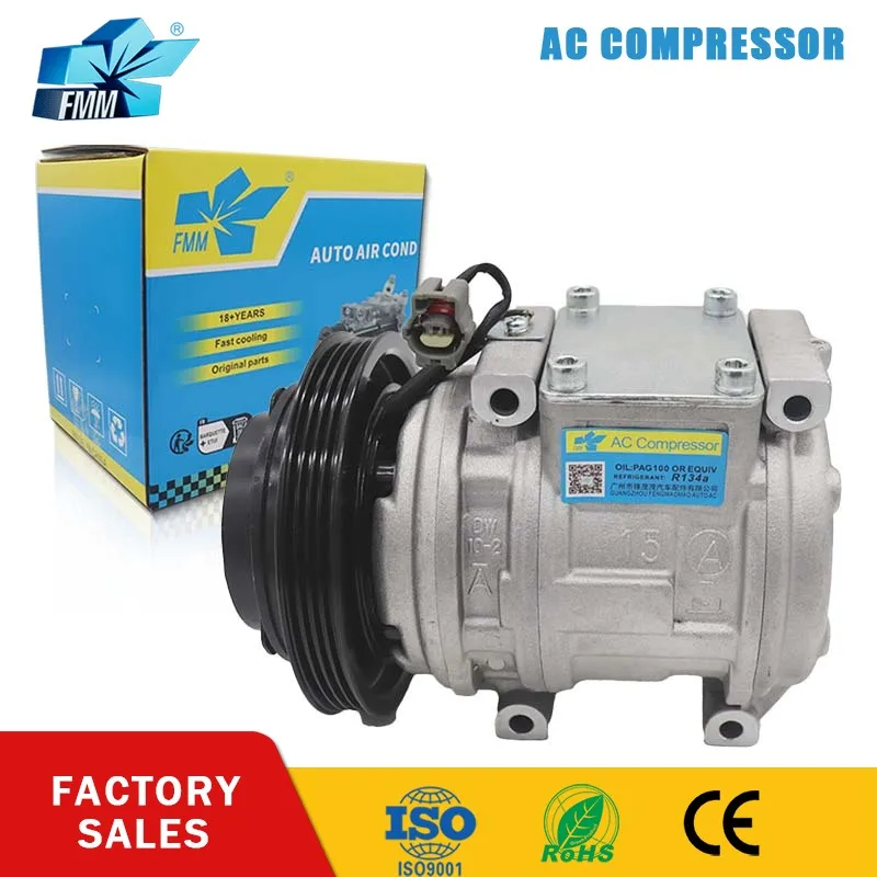 

FMM 10PA15C A/C AC Compressor for Toyota Carina 1997-2001 883202B300 12v