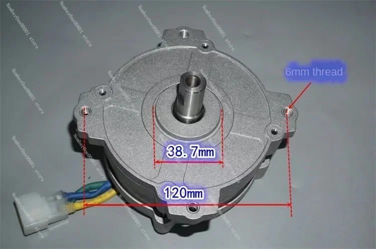 12V24V36V Neodymium strong magnetic high power brushless motor 40V550W high torque brushless mechanical power motor