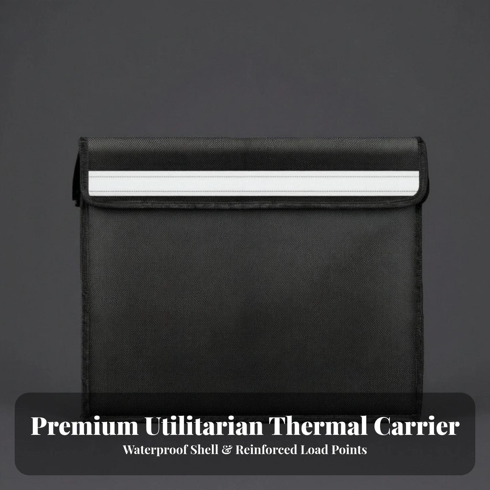 Insulated Food-Delivery Bag Long-Lasting Takeaway Delivery Bag Sturdy Spill-Proof for Caterers