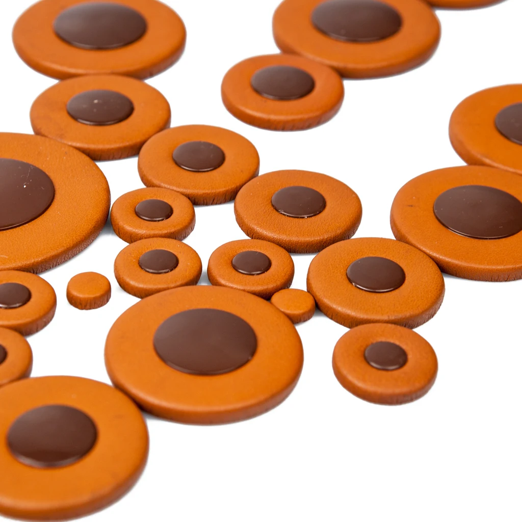 Pack Soprano Alto Tenor Bartione Sax Saxophone Tan Leather Pads White Black Orange Sax Resonators Waterproof Wovwn Felt Pad Sets