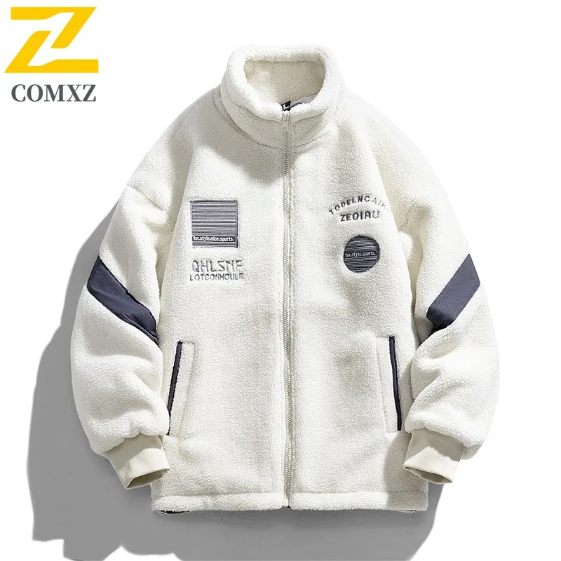 

COMXZ Men's Bread Jacket Stand Collar Leisure Warm Design Snow Sport Winter Jacket Daily Commute Thickened Feature Padding Coat