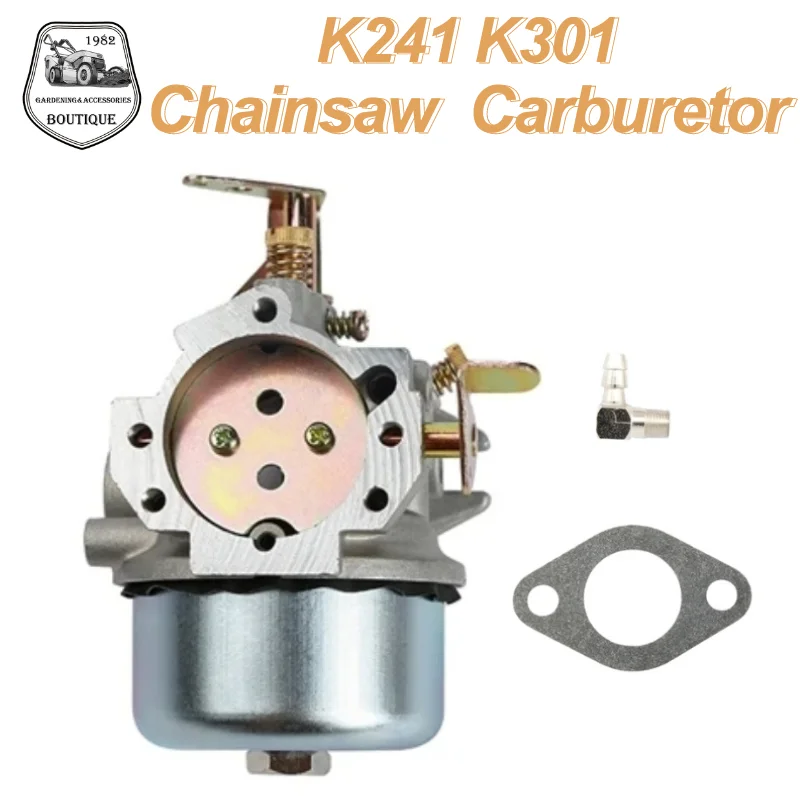 

Carburetor K241 Fit for KLR K241 K301 10HP 12HP Cast Iron Engines Carb Chainsaw