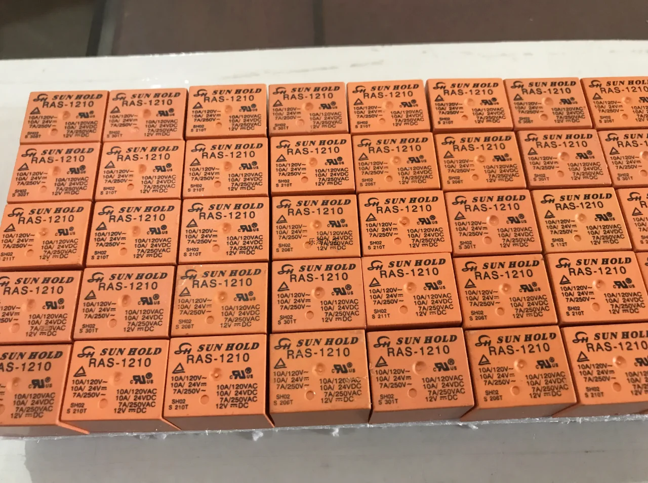 HOT NEW RAS-1210 RAS 1210 RAS1210 12VDC DC12V 12V 10A relay 5PIN