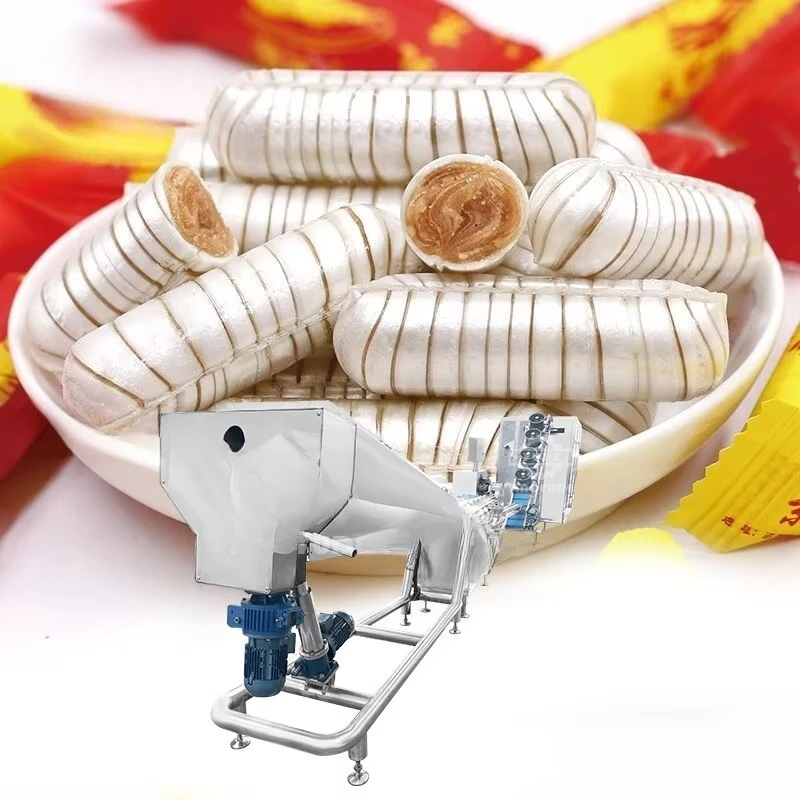 Automatic control small ball sweet and crispy candy making machine manufacturing line custom