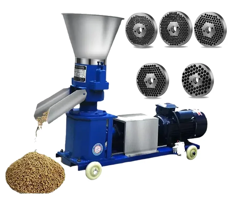 Factory Customization Diesel- Pelletizer Animal Feed Machine Turkey Feed Processing Machine