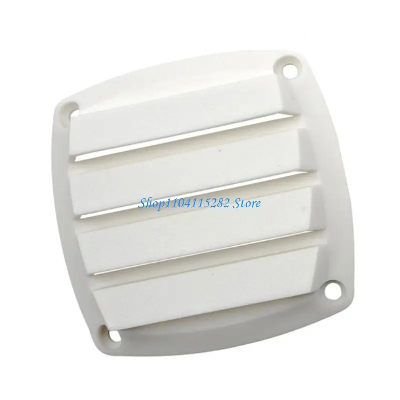 White Black ABS Ventilation Louver for Boats Campers UV Resistant Anti Aging Design