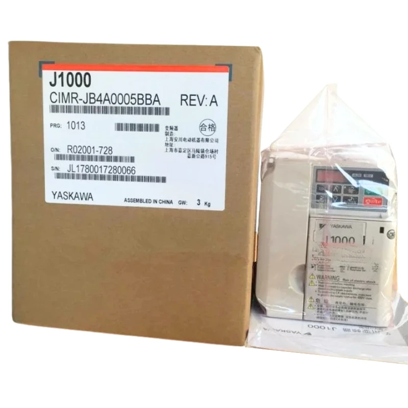 

New CIMR-JB4A0005BBA Yaskawa Inverter 1 Year Warranty In Stock