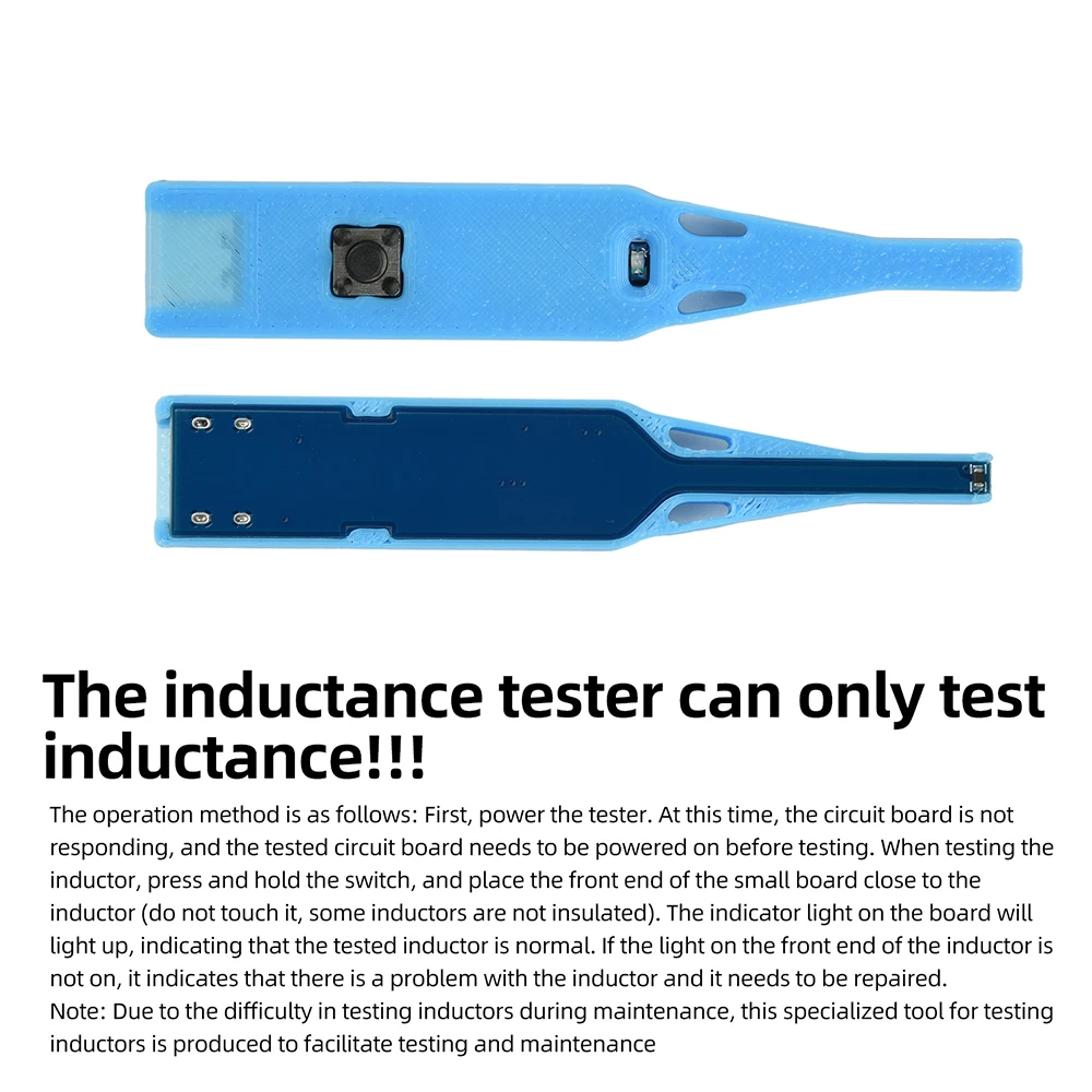 Hochpräziser Induktanztester, Näherungssensor für Motherboard-Reparatur, USB-C-betriebenes Fehlerdiagnosetool, Induktordetektor – Detail 12