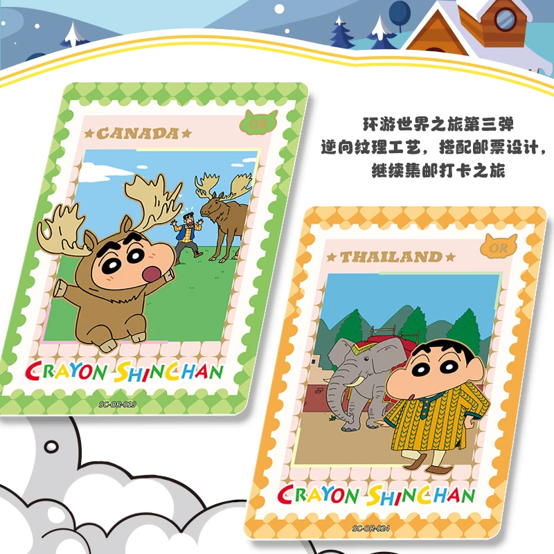 KAYOU Echt Crayon Shin-chan Kaart Hele Doos Collectible Card Party Bag Serie Animatie Randapparatuur Collectie Kaarten Speelgoed Geschenken