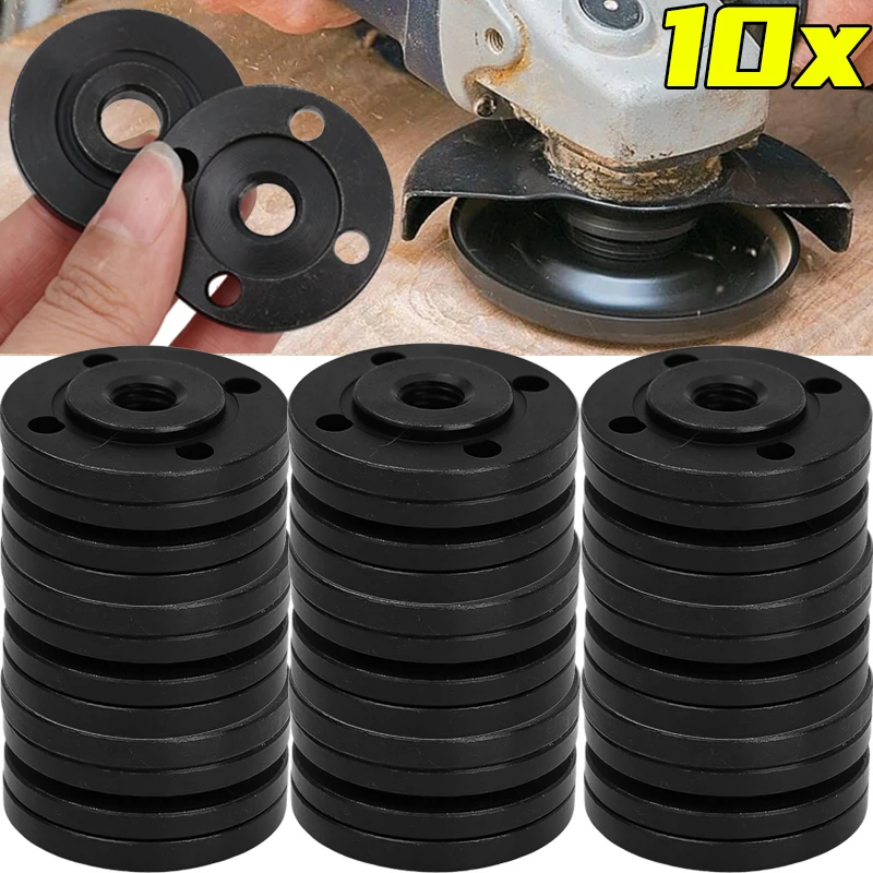 

Angle Grinder Metal Pressure Plate Inner Outer Flange Nut Set Tools Metal Angle Grinder Replaceable Cutting Discs Fixing Plate