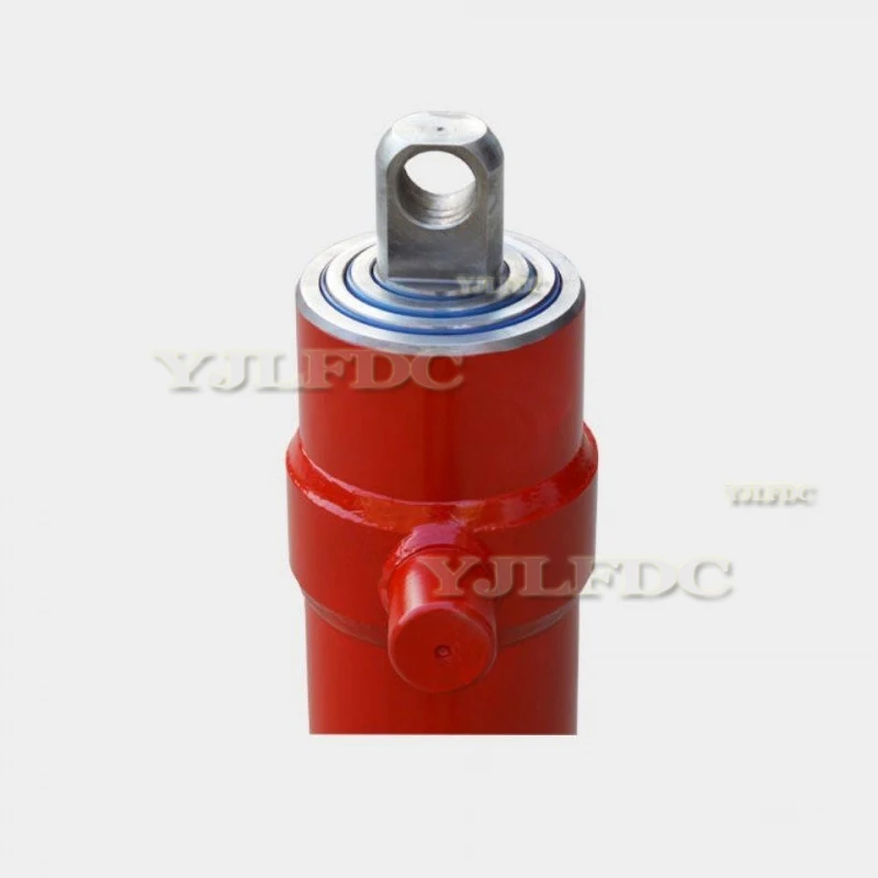 أسطوانة هيدروليكية أداة هيدروليكية ملحقات علوية قابلة للسحب للمركبات الزراعية 3TG-E71*750 نوع الأكمام متعدد الأقسام في اتجاه واحد #4