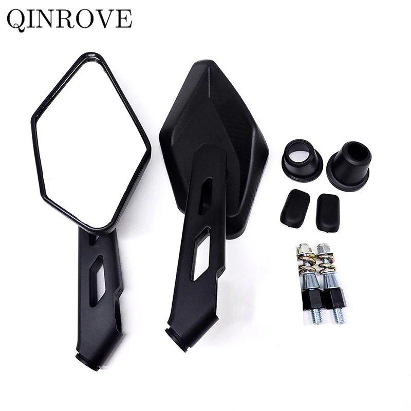 8 10mm Motorcycle Rearview Mirror Aluminum Alloy Side Mirror Universal For Ducati Monster 600 696 Scrambler Diavel Benelli BN150