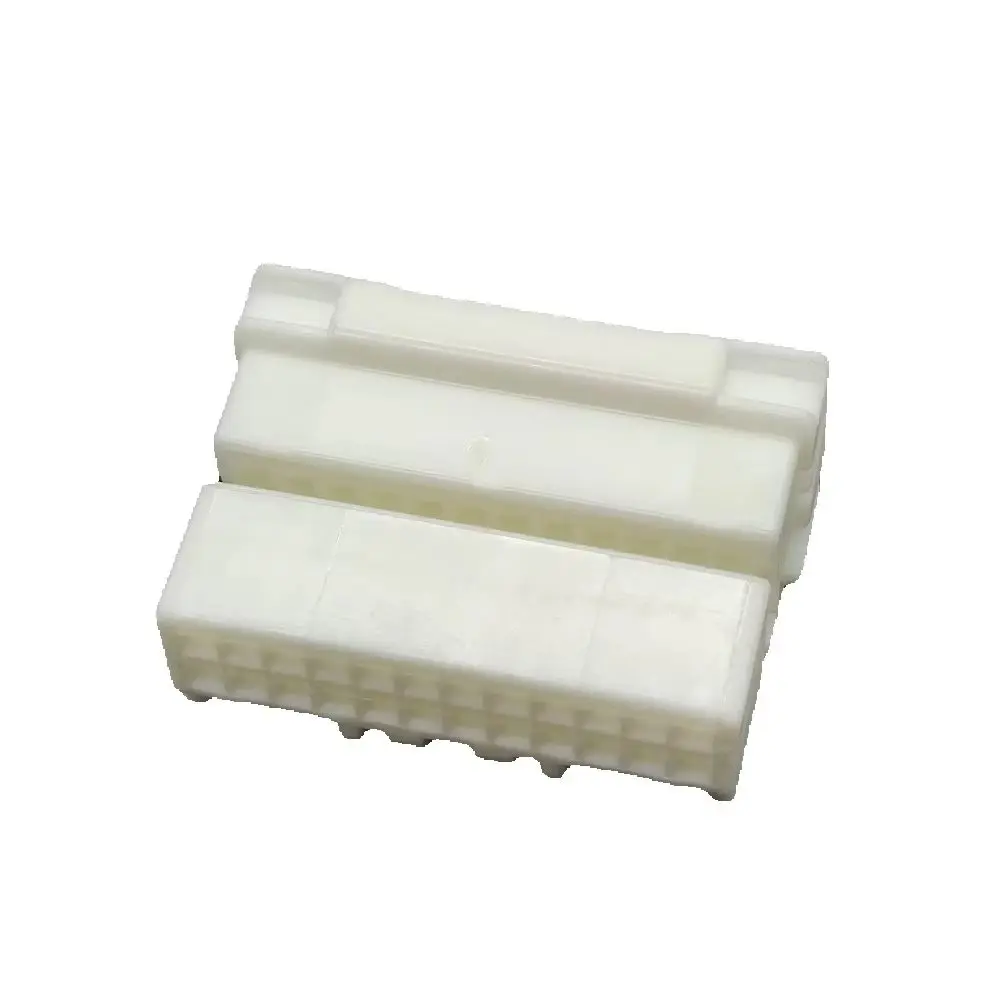6098-4594 24 Pin Automotive Connector Female HE Series 0.64mm 025 Unsealed PBT Natural Fit for Car ECU Wiring