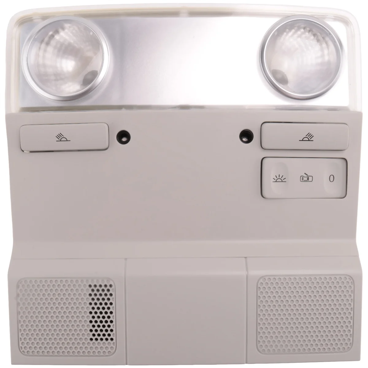 ضوء السقف الأمامي الكلاسيكي للقراءة ضوء السقف الداخلي للسيارة لسيارة VW Golf 6 MK6 Passat B6 Skoda Yeti Superb، رمادي