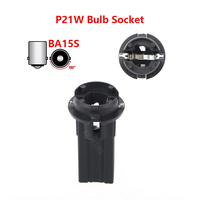 1 x Car Tail Light Lamp Holder BA15S P21W Bulb Socket For BMW E38 E53 E50 E70 L7 X5 Accessories