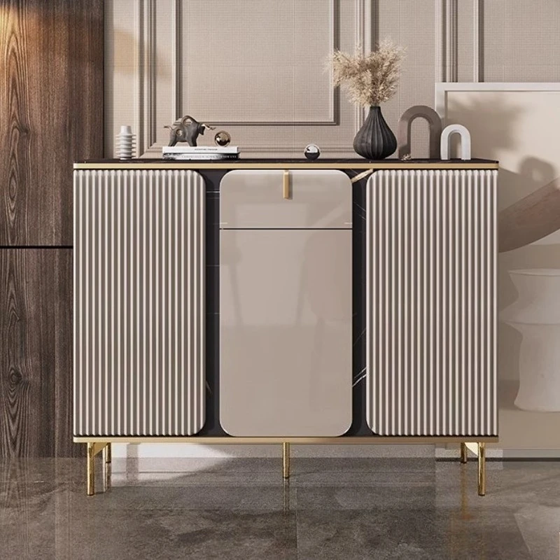 

Light Luxury Rock Board Locker Storage Locker Living Room Cabinets Cabinets For Living Room Crack Shelves Cabinet Furniture