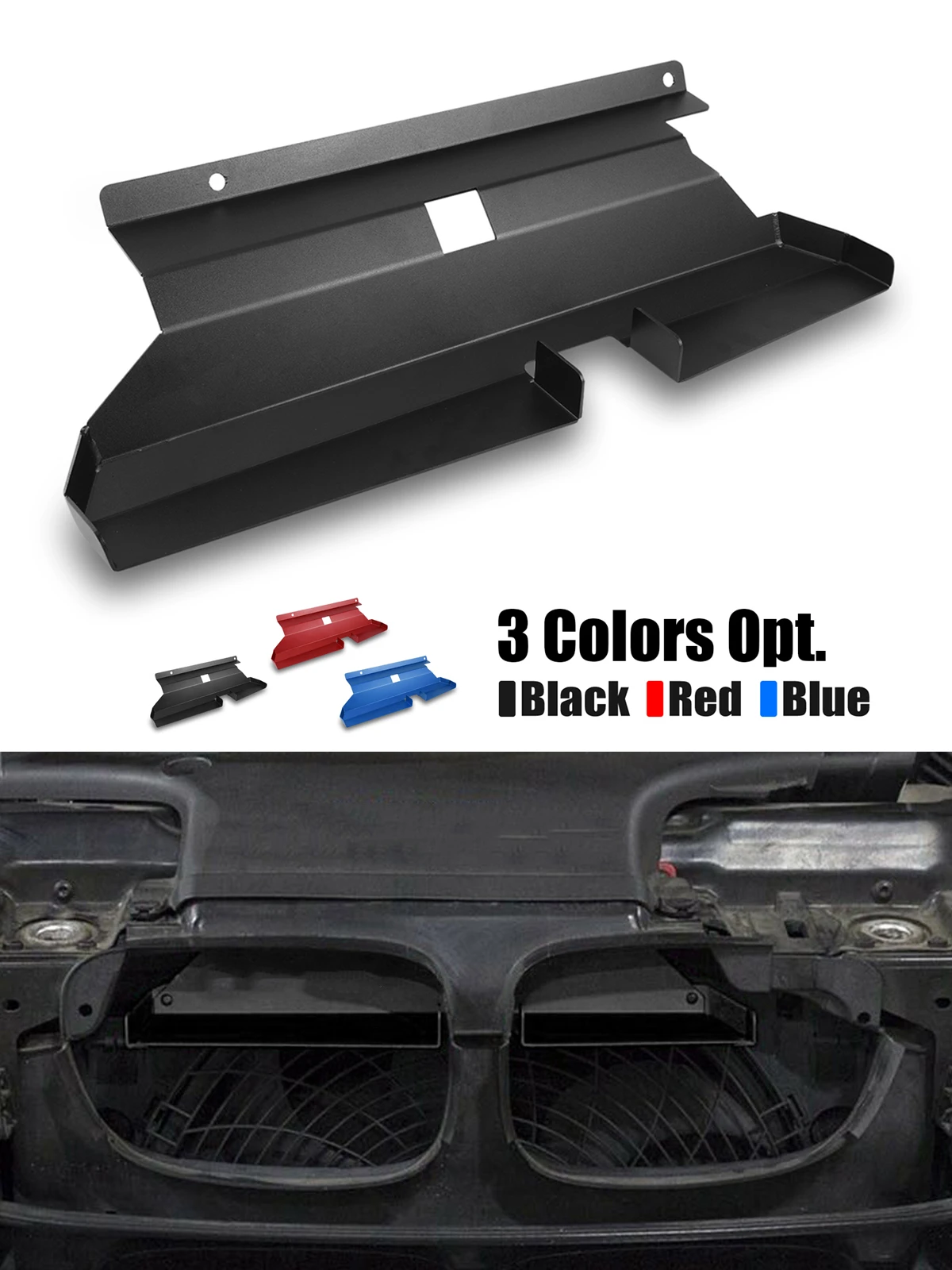 (EU stock) Kaptur dolotu powietrza do BMW E46 316i 318i 320i 323i 325i 328i 330i 316ci 316ti 318ci 318ti 320ci 323ci 325ci 325xi 325ti 328ci 330ci 330xi — 2