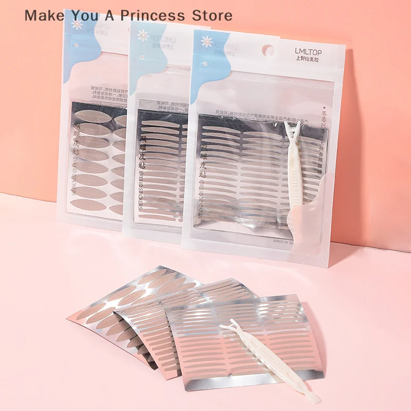 240 pezzi adesivo palpebra invisibile adesivi doppia palpebra trasparente autoadesivo doppio nastro per occhi strumenti per il trucco degli occhi delle signore