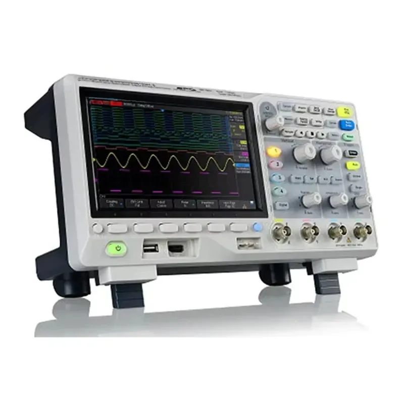 

Siglent Technologies SDS1104X-E 100Mhz Digital Oscilloscope 4 Standard Decoder, Grey